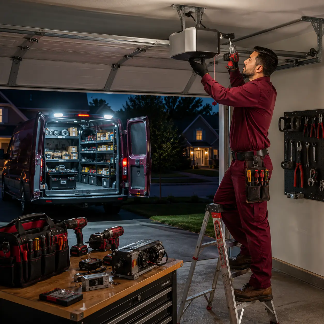 24 hour emergency garage door repair service in Indianapolis IN