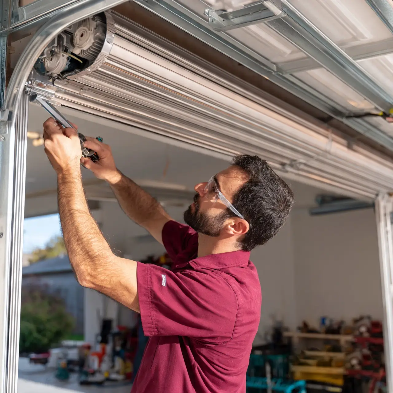 Affordable roller garage door installation in Indianapolis IN