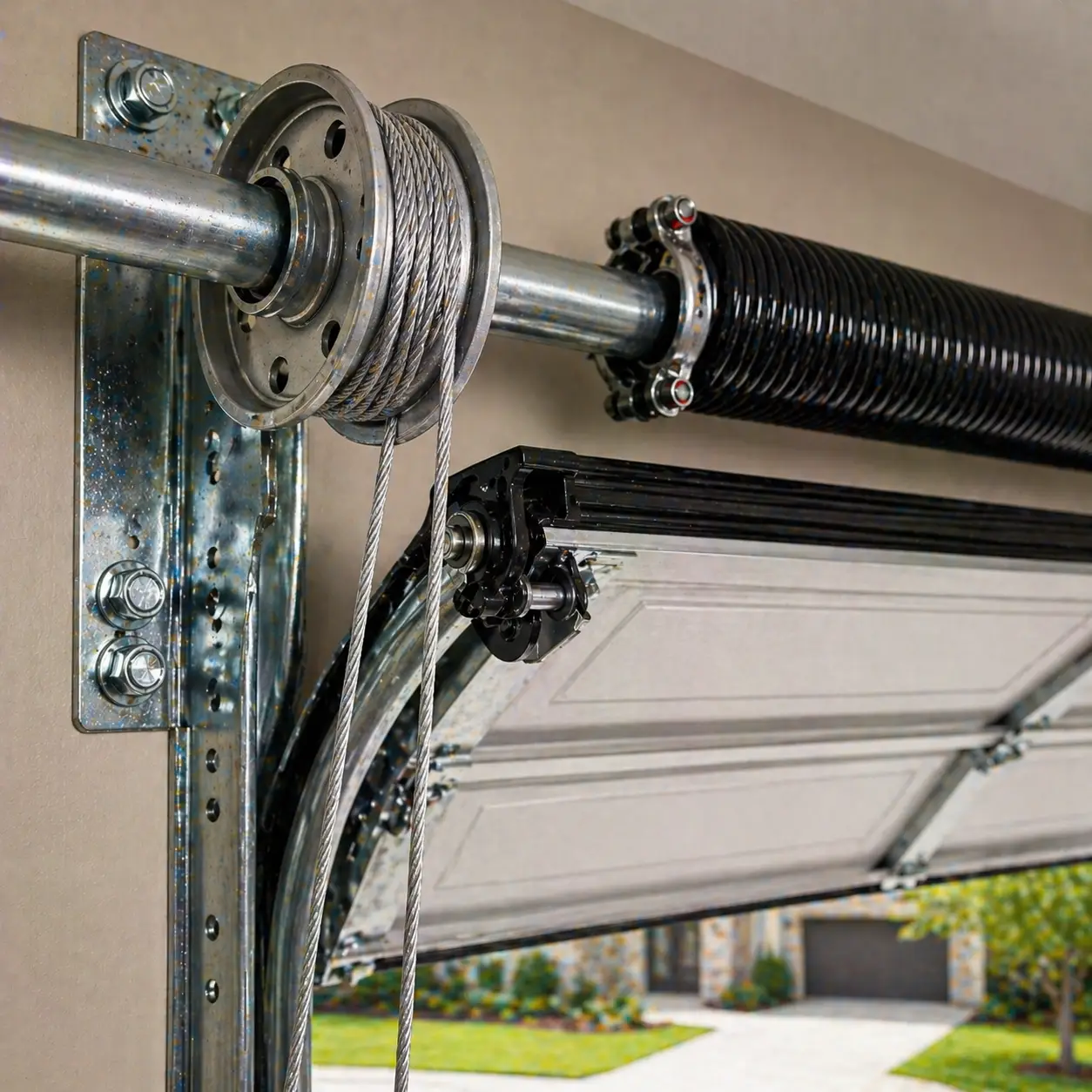 After garage door repair service in Indianapolis IN