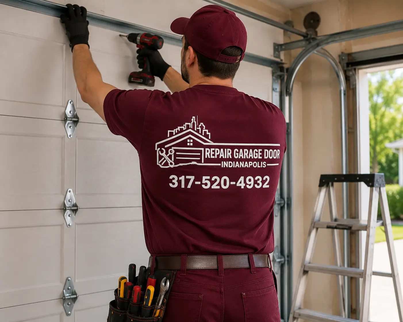 Energy efficient garage door installation service in Indianapolis IN