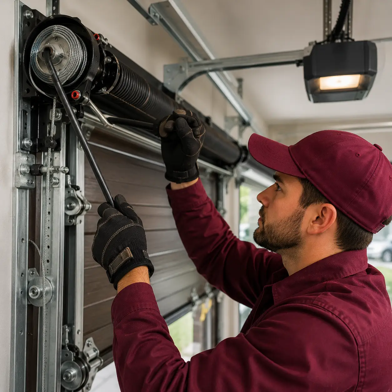 Garage door cable installation service in Indianapolis IN