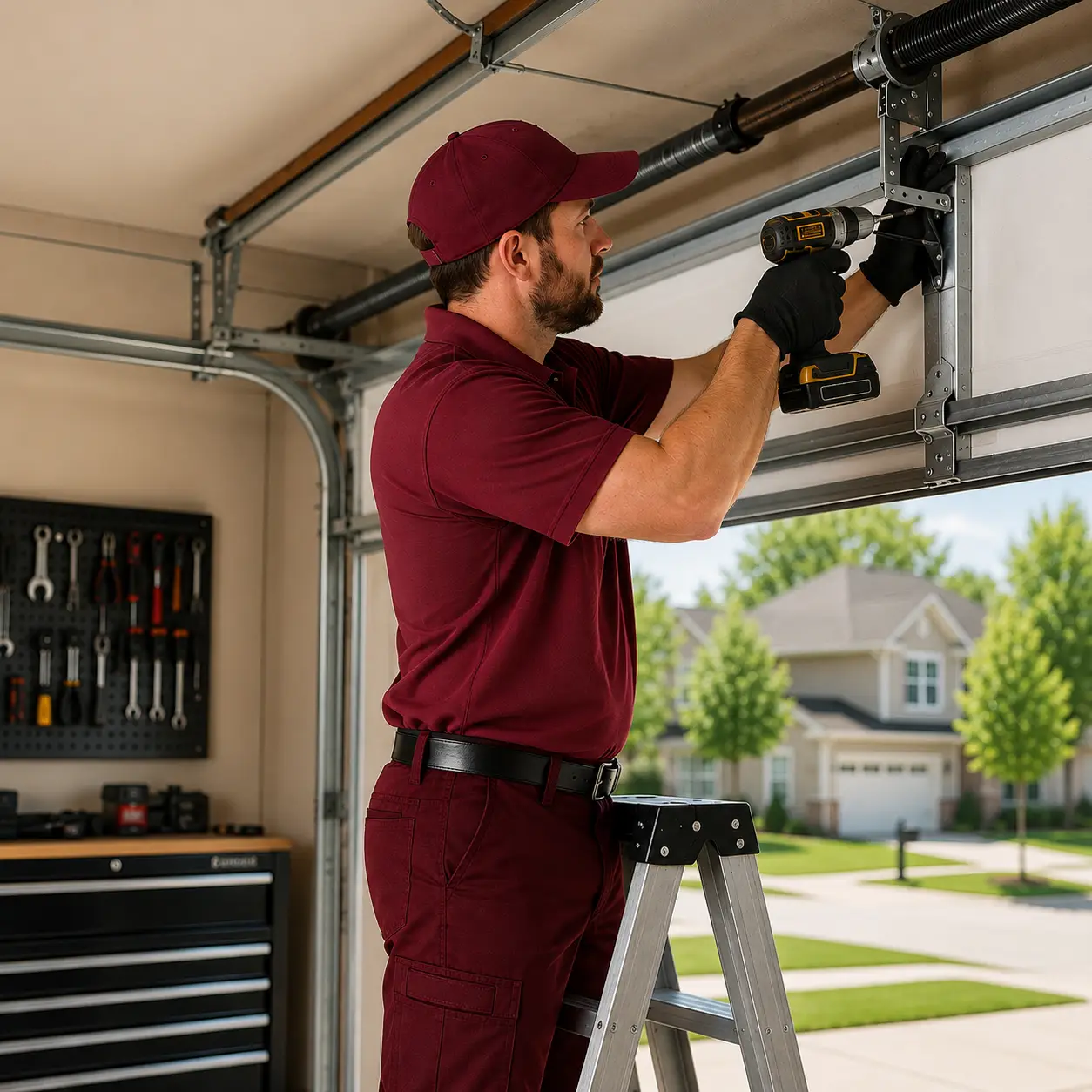 Garage door maintenance service in Indianapolis IN