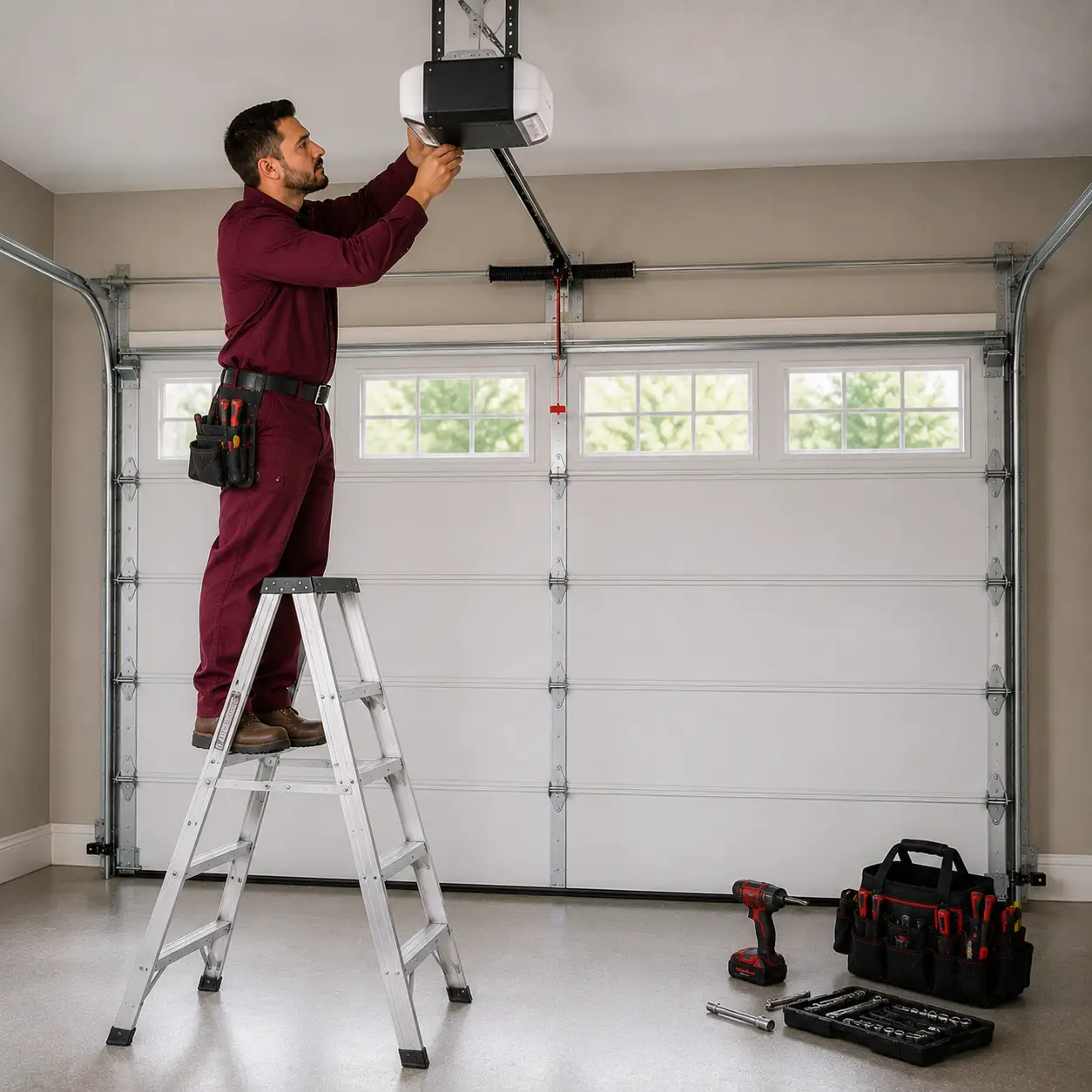 Garage door opener installation service in Indianapolis IN