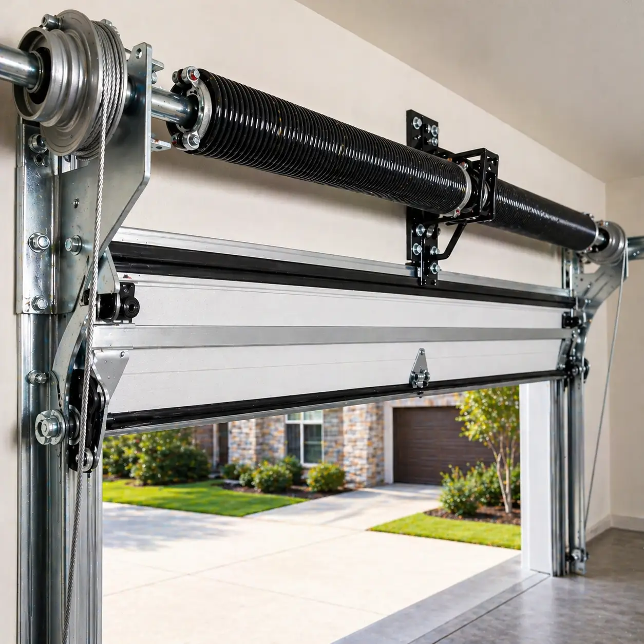 After garage door repair service in Indianapolis IN