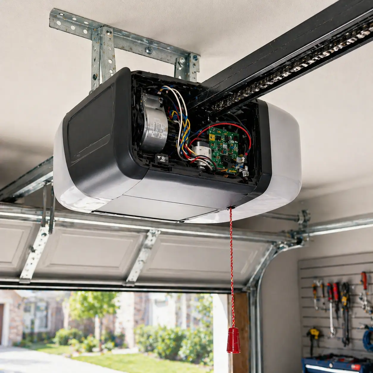 After garage door repair service in Indianapolis IN