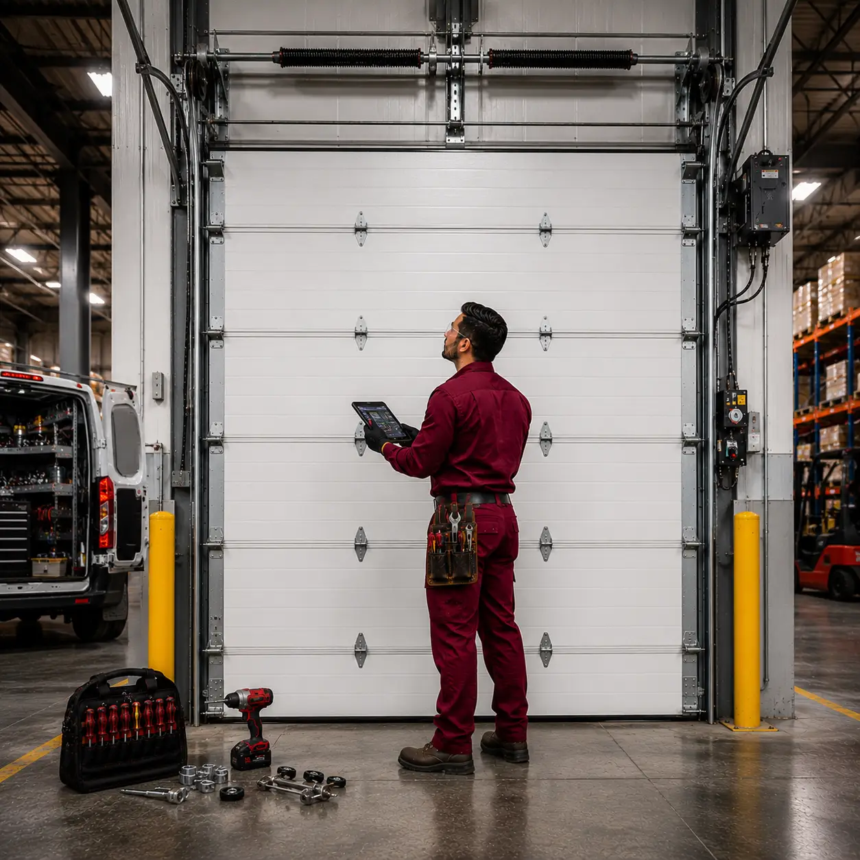 Commercial garage door service in Indianapolis IN